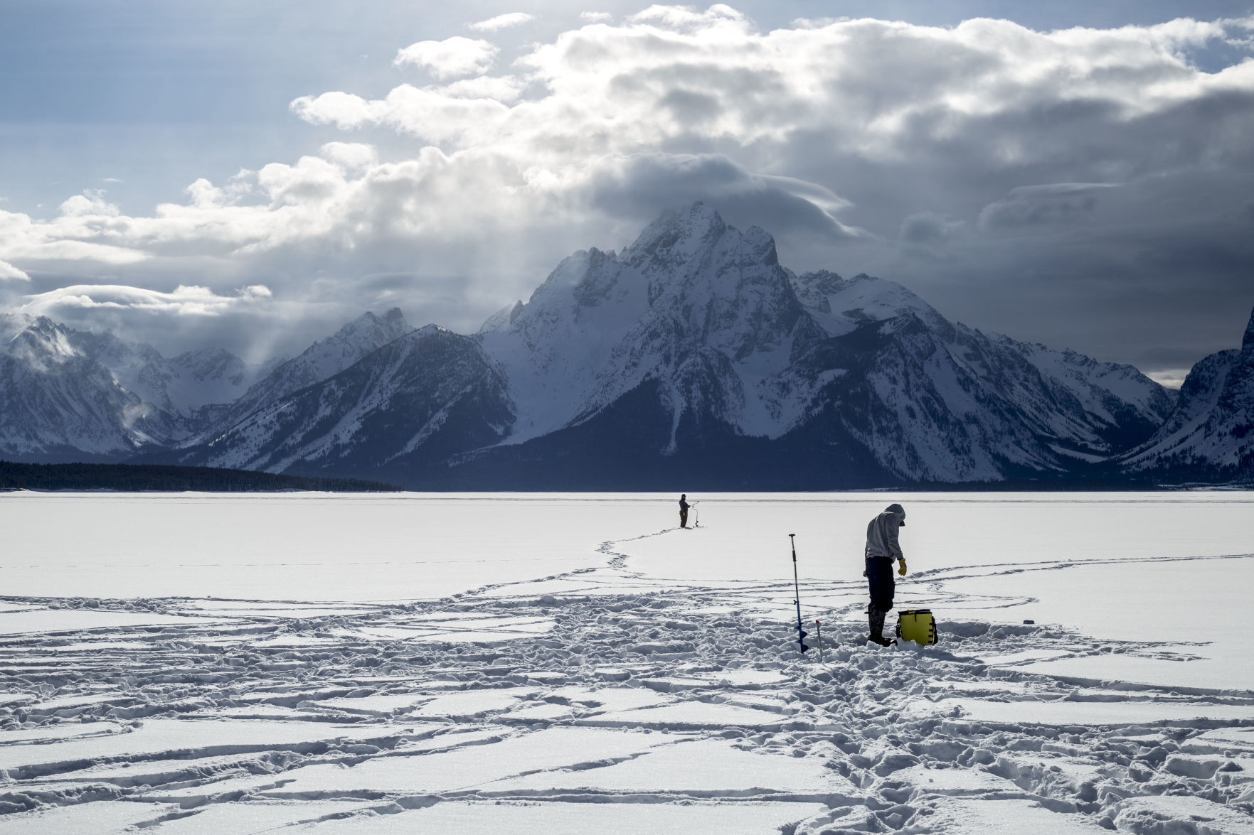Ice fishing